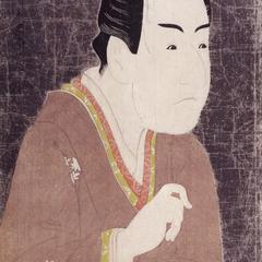 The Actor Ichikawa Monnosuke II as Date no Yosaku in Koi nyobo somewake tazuna, Kawarazaki Theater, from a series of Twenty-eight Half-length Portraits of Actors