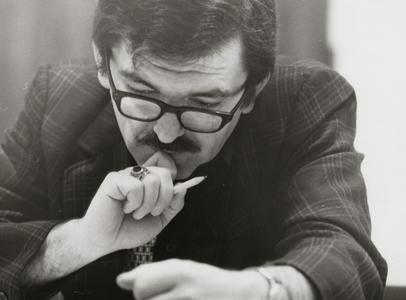 Andre Blum at work