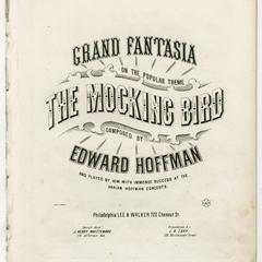 Grand fantasia on the popular theme, "The mocking bird"