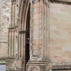 Worcester Cathedral exterior north porch