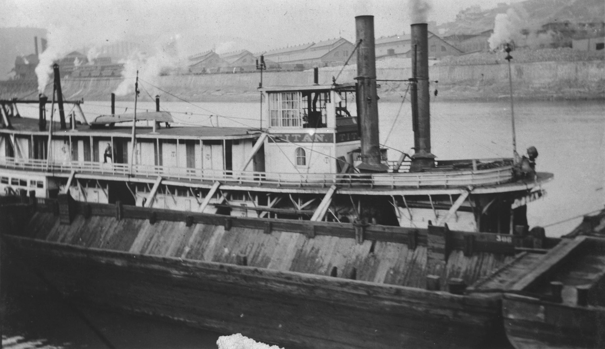 1915年製 STEAMBOAT WAVE BACK Standard (Towboat, 1915-1932) - UWDC - UW-Madison Libraries