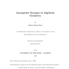 Asymptotic Syzygies in Algebraic Geometry