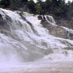 Close-up of Gurara Falls