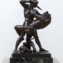 Theseus Combating the Minotaur (Thésée combattant le Minotaure), second version