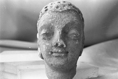 NG475, Stucco Head of Buddha