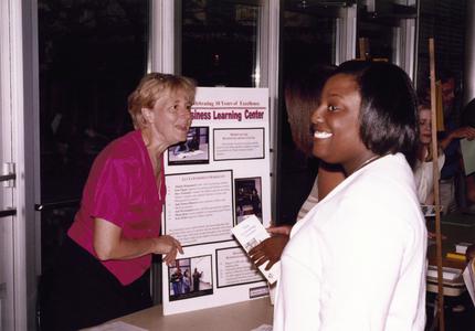 Academic/support resource fair at 1999 MCOR