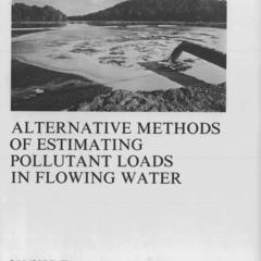 Alternative methods of estimating pollutant loads in flowing water
