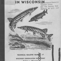 Pond culture of muskellunge in Wisconsin