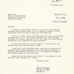 Edwin Young correspondence with Gerald Thielke