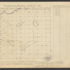 [Public Land Survey System map: Wisconsin Township 11 North, Range 07 East]