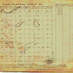 [Public Land Survey System map: Wisconsin Township 11 North, Range 07 East]
