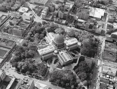 Aerial view of the State Capitol