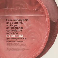 Pyridium advertisement