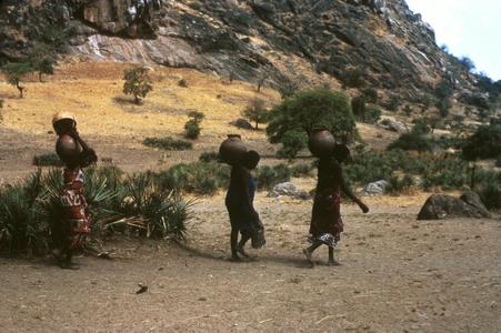 Women Carrying Water