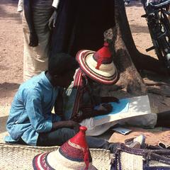 Fulbe Letter Writer in Maiduguri Market