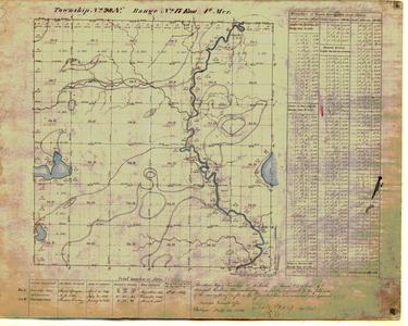 [Public Land Survey System map: Wisconsin Township 28 North, Range 17 East]