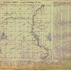[Public Land Survey System map: Wisconsin Township 28 North, Range 17 East]