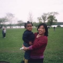 Woman and child at 2002 multicultural picnic