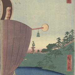 Sanno Festival Procession at Kojimachi 1-chome, no. 65 from the series One-hundred Views of Famous Places in Edo