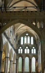 Salisbury Cathedral southwest transept south wall