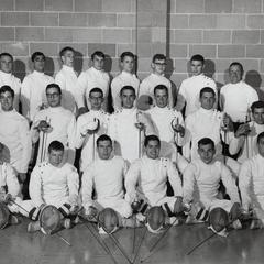 1965 Fencing team photo