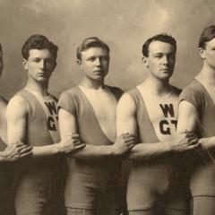 Men's gymnastics team, ca. 1907