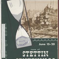 Town of Stettin centennial, June 15-20  : 1860 to 1960