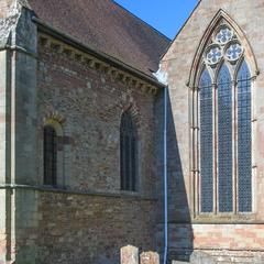 Ledbury St Michael's Church sanctuary north wall