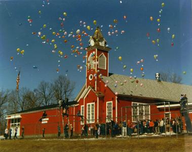 Maple Grove School - Balloon launch