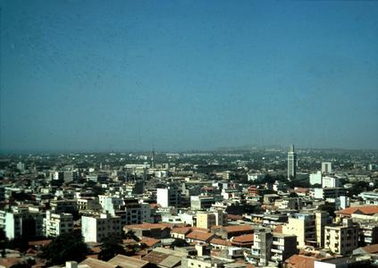 Downtown Dakar in Area Called  the "Plateau"