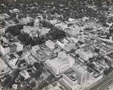 Madison aerial view