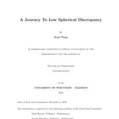 A Journey To Low Spherical Discrepancy