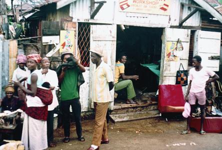 Shop on a Main Street in Freetown