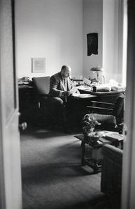 Paul Ginsberg at his desk