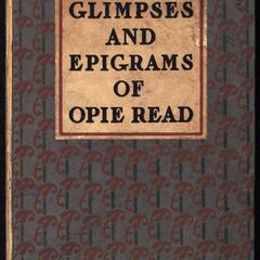 Glimpses and epigrams