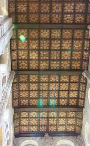 Winchester Cathedral north transept ceiling