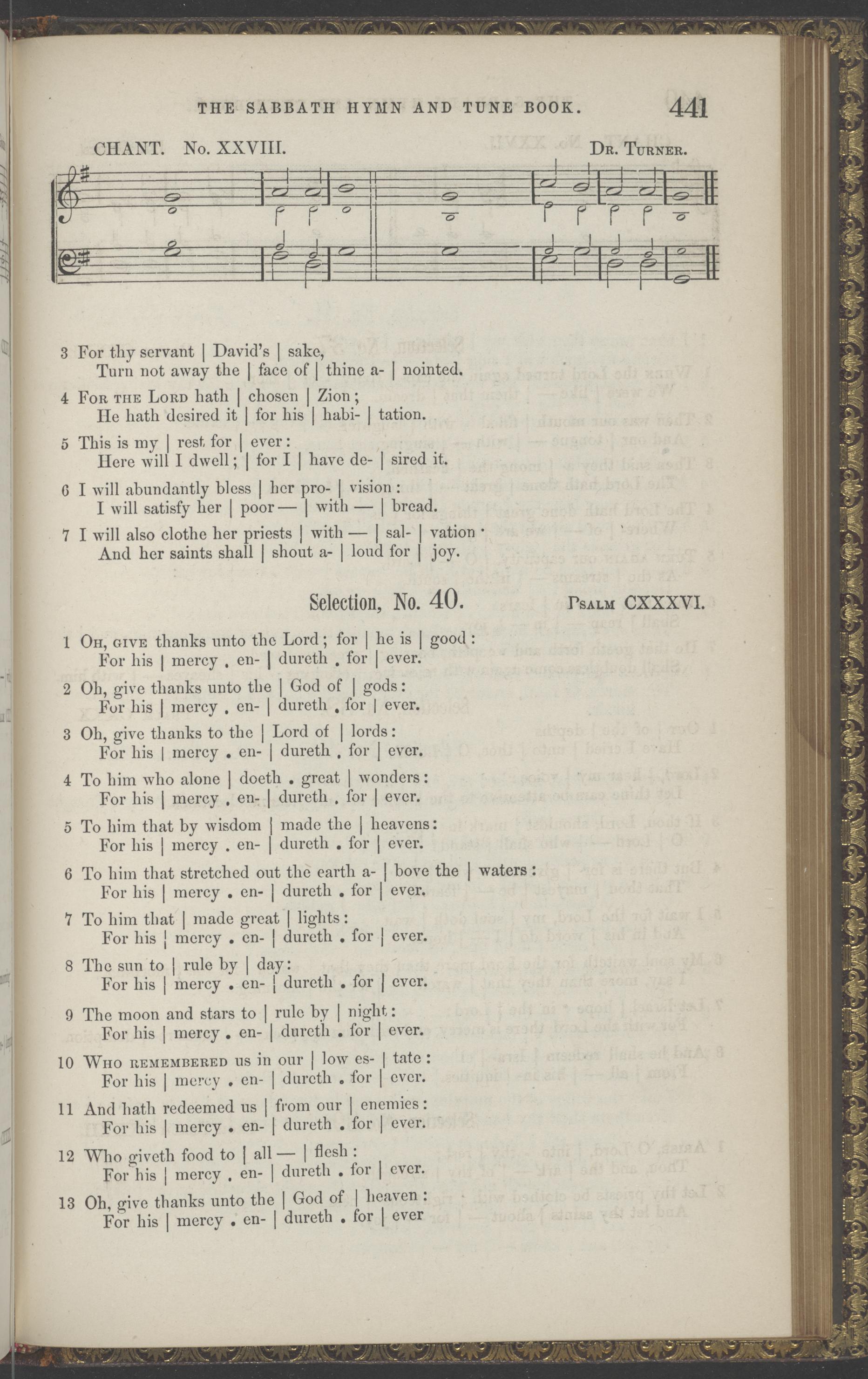 The Sabbath hymn and tune book : for the service of song in the house ...