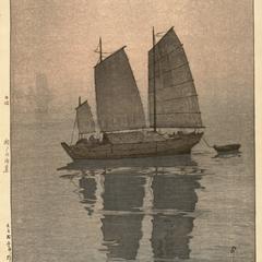 Sailing Boats-Mist, from the series The Seto Inland Sea