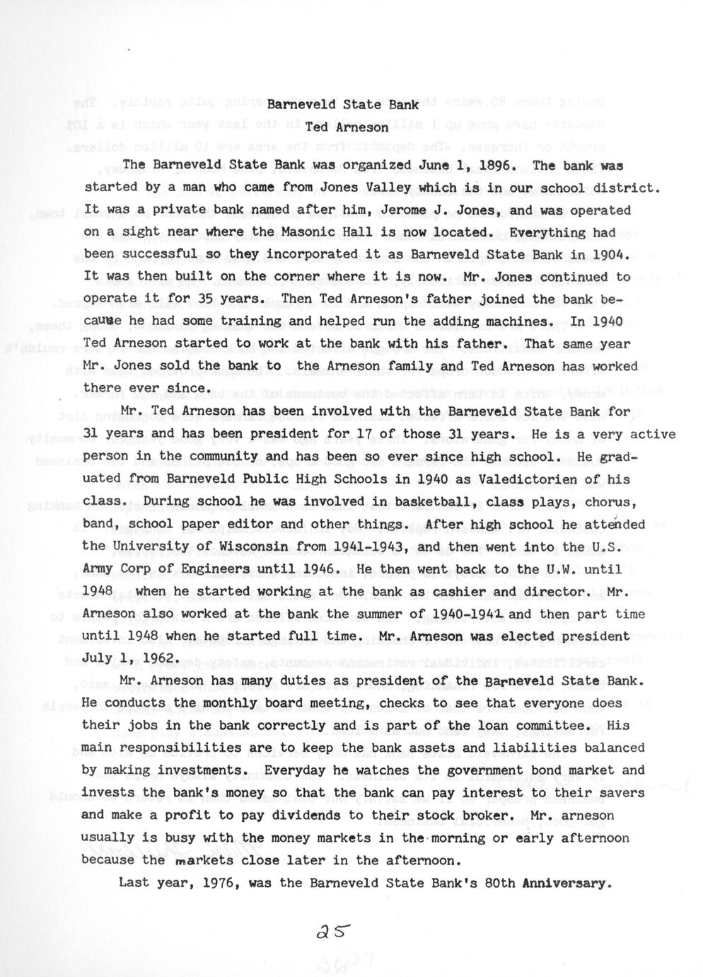 Barneveld community profile Full view UWDC UWMadison Libraries