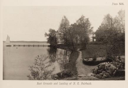 East grounds and landing of Mr. N. K. Fairbank