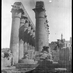 Columns in Temple of Luxor