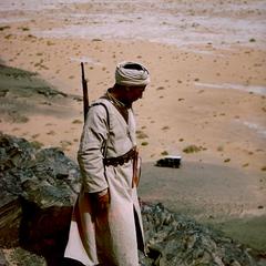 Moroccan Soldier in the Sahara