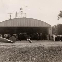 View of hanger at Pennco Field, Madison