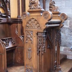 Hereford Cathedral interior choir