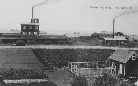 E.J. Vaudreuil Canning Company and fields.