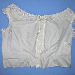 Linen corset cover
