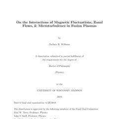 On the Interactions of Magnetic Fluctuations, Zonal Flows, & Microturbulence in Fusion Plasmas
