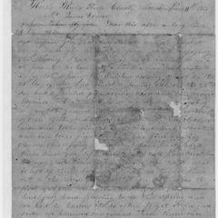 Letter from William and Rachel Hodges, Rusk River, Pierce County, Wisconsin, to Mr. James Comer : autograph manuscript signed, 1856 June 11