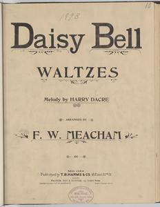 Daisy Bell waltzes