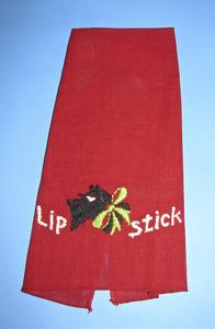 Red "lipstick" handkerchief